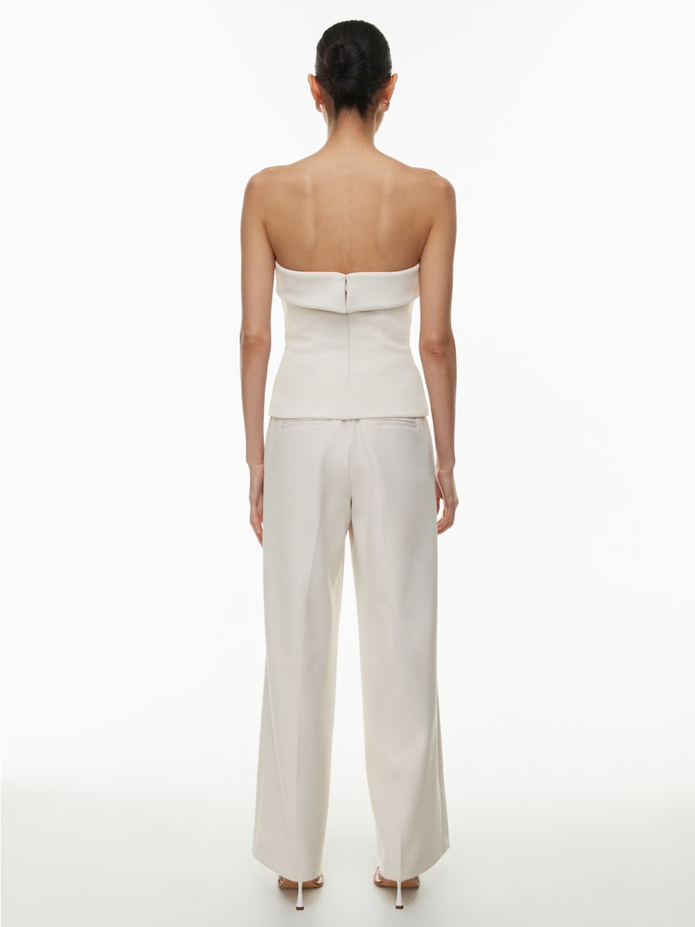 Aritzia Babaton Eyecatcher Strapless Tube Top in Beige Size XS - Picture 6 of 12